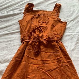 Pumpkin/Rust Dress